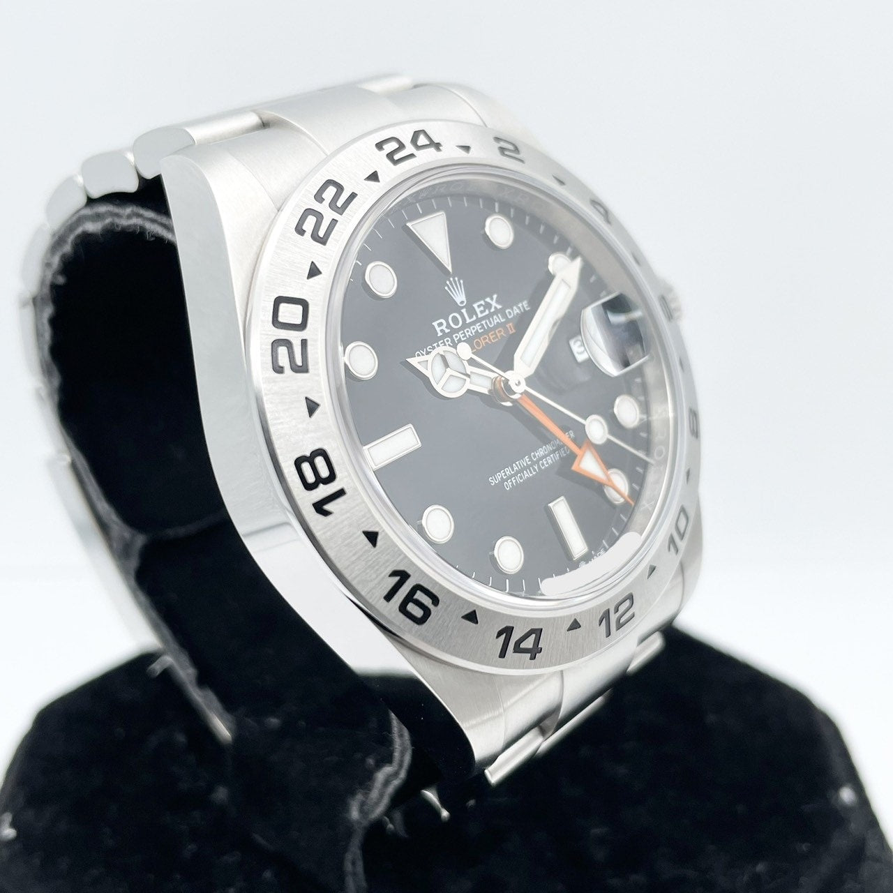 Pre-Owned Rolex Explorer II 226570 Oyster Bracelet Black 42mm