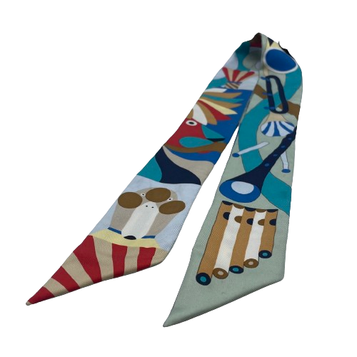 Hermes Twilly Parade en fanfare Silk