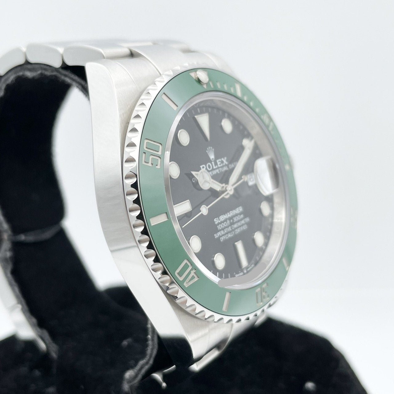 プレオウンド サブマリーナ デイト 126610LV オイスターブレスレット ブラック グリーン 41mm
