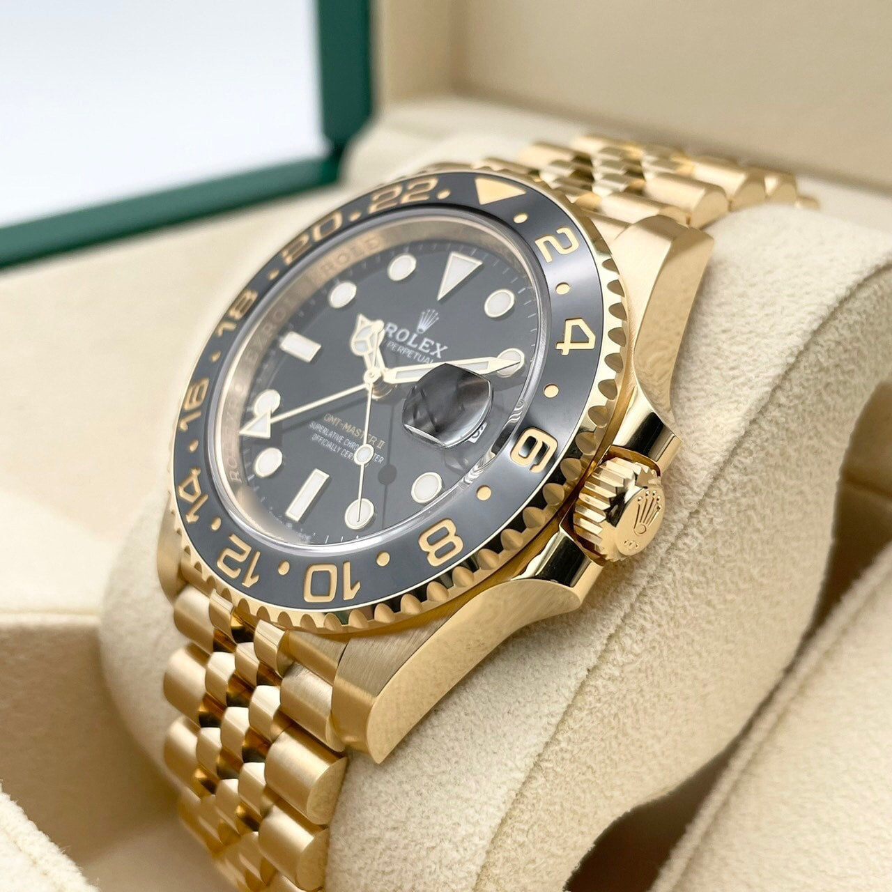 롤렉스 GMT 마스터 II 126718GRNR JUBILEE BRACELET BLACK