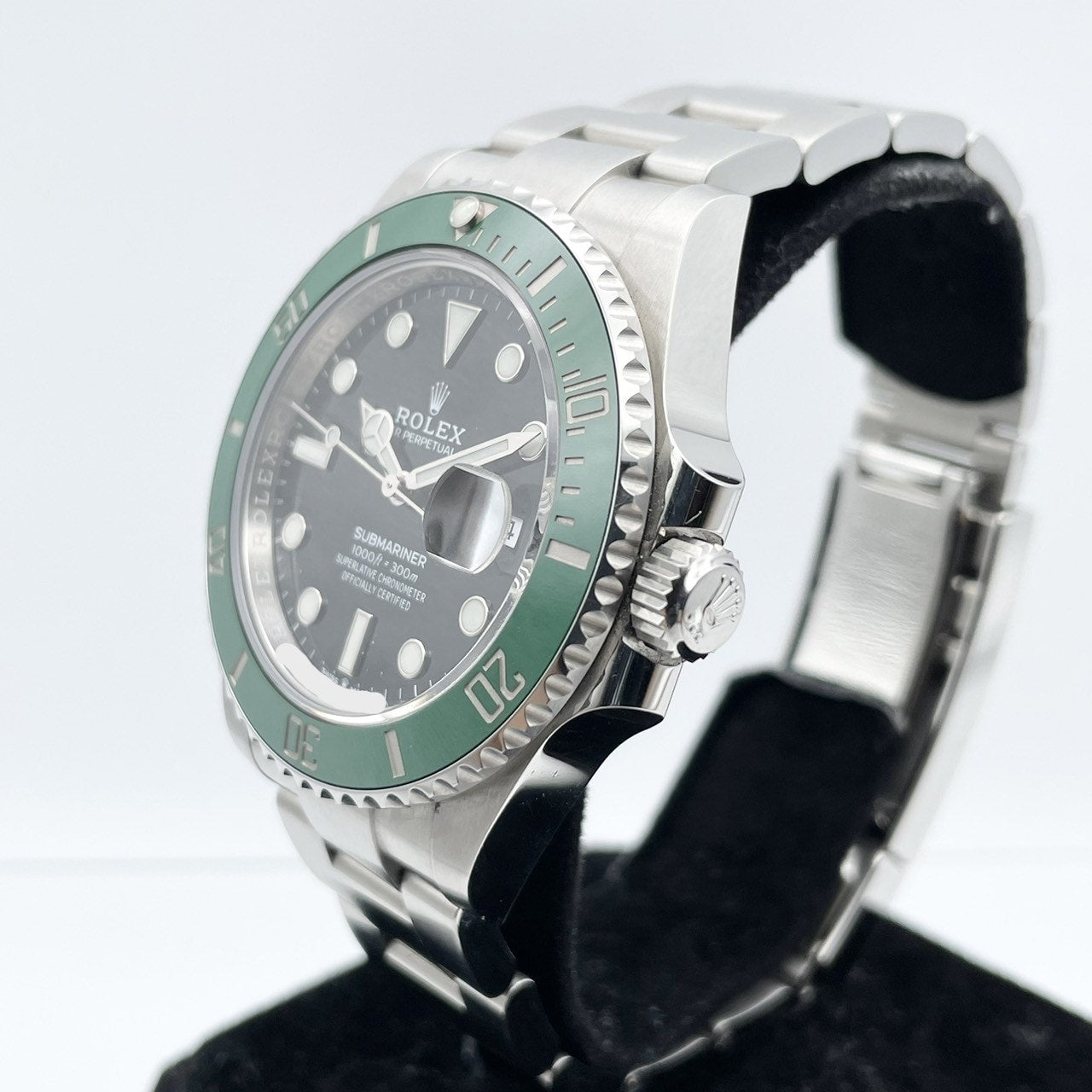 プレオウンド サブマリーナ デイト 126610LV オイスターブレスレット ブラック グリーン 41mm