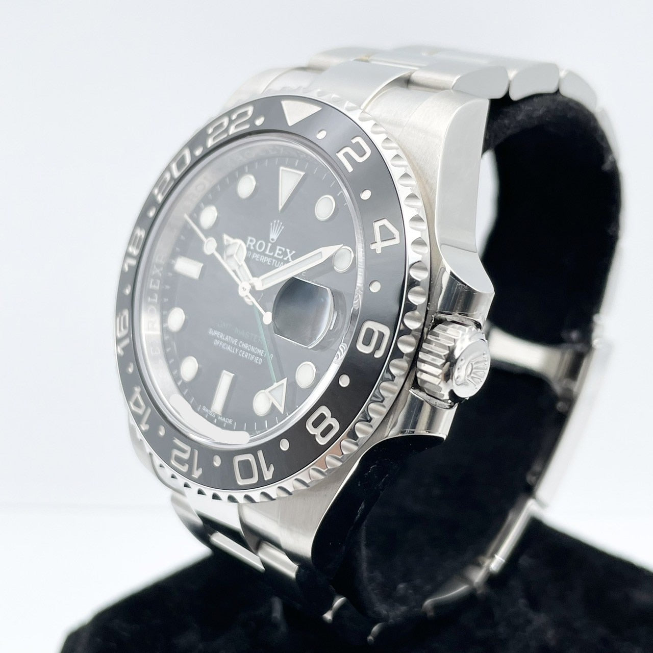 롤렉스 GMT 마스터 II 116710LN 굴 팔찌 40mm