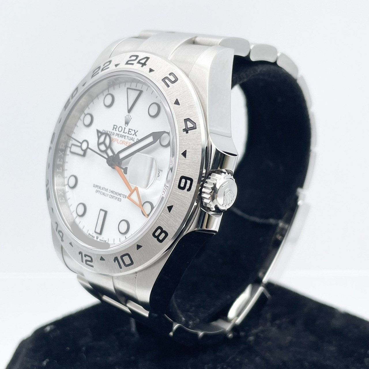 プレオウンド ロレックス エクスプローラーII 226570 オイスターブレスレット ホワイト 42mm