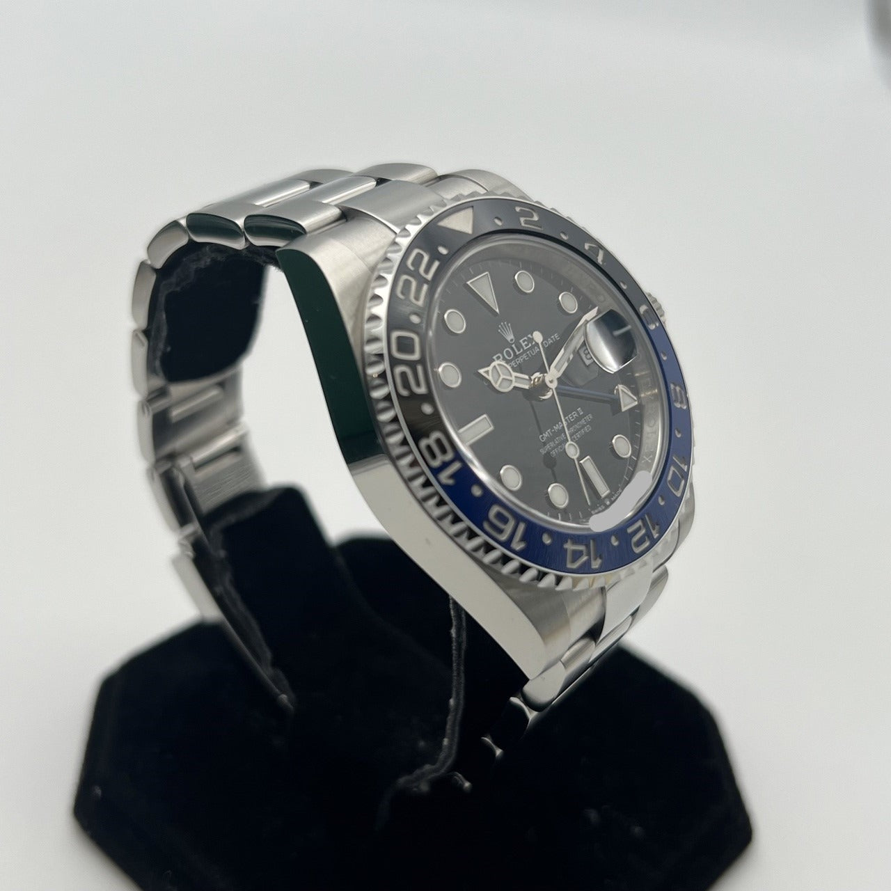 Rolex GMT Master II 126710BLNR Oyster Bracelet Black Batman 40mm