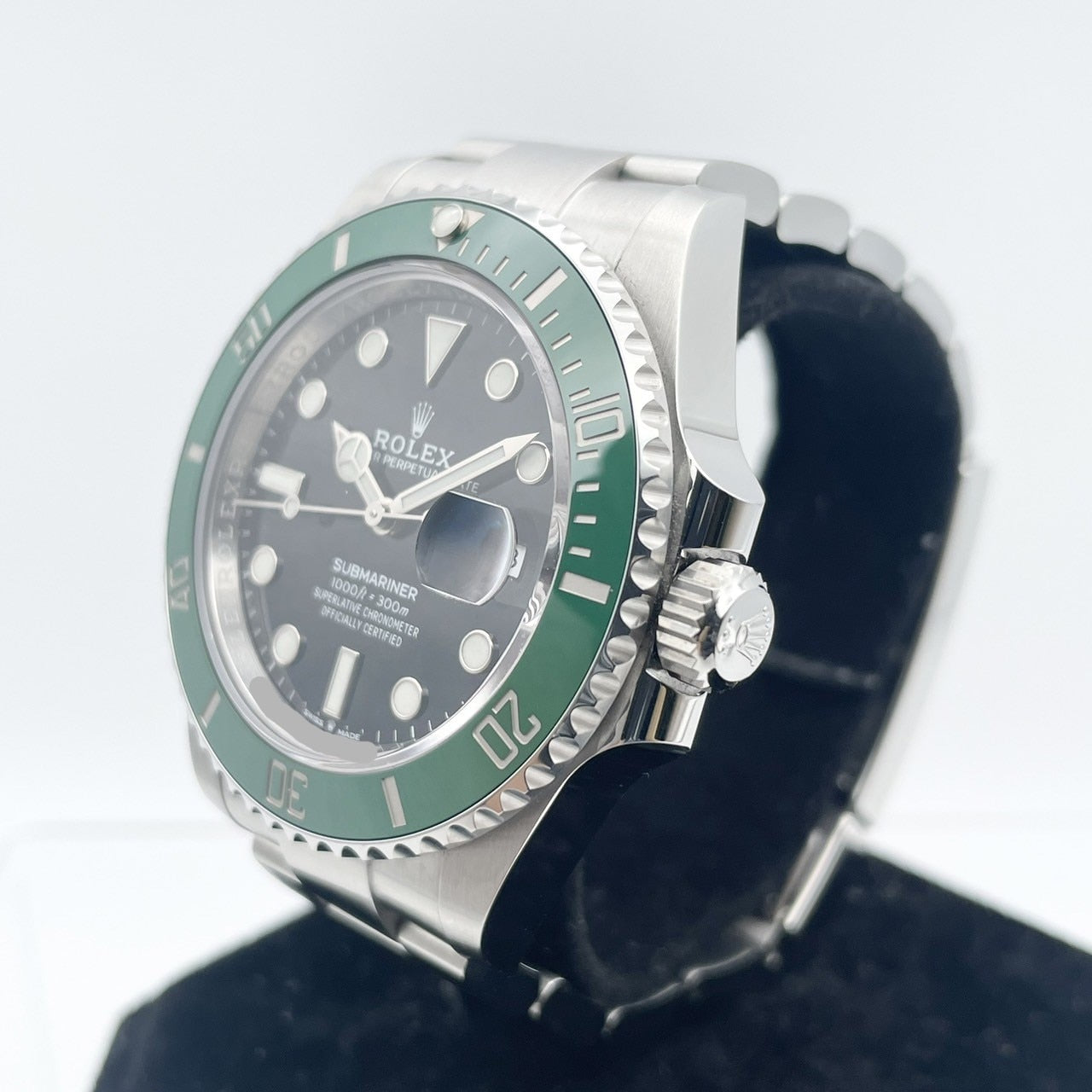 プレオウンド サブマリーナ デイト 126610LV オイスターブレスレット ブラック グリーン 41mm