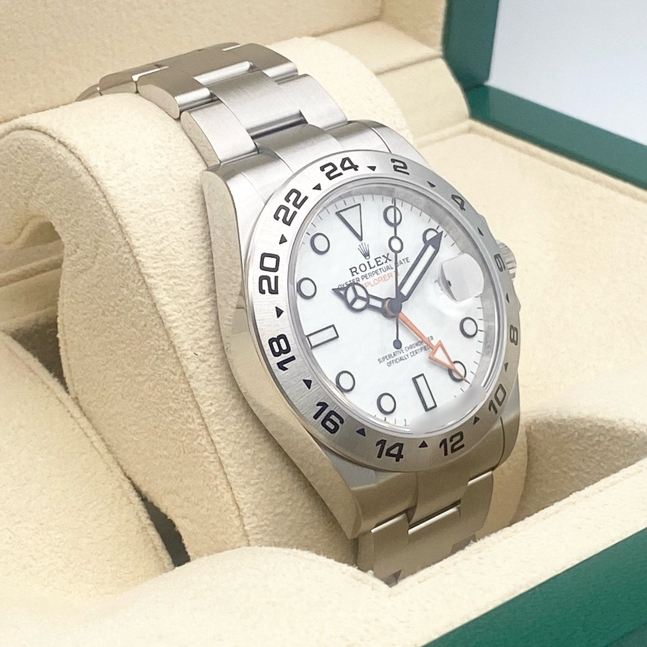 プレオウンド ロレックス エクスプローラーII 226570 オイスターブレスレット ホワイト 42mm