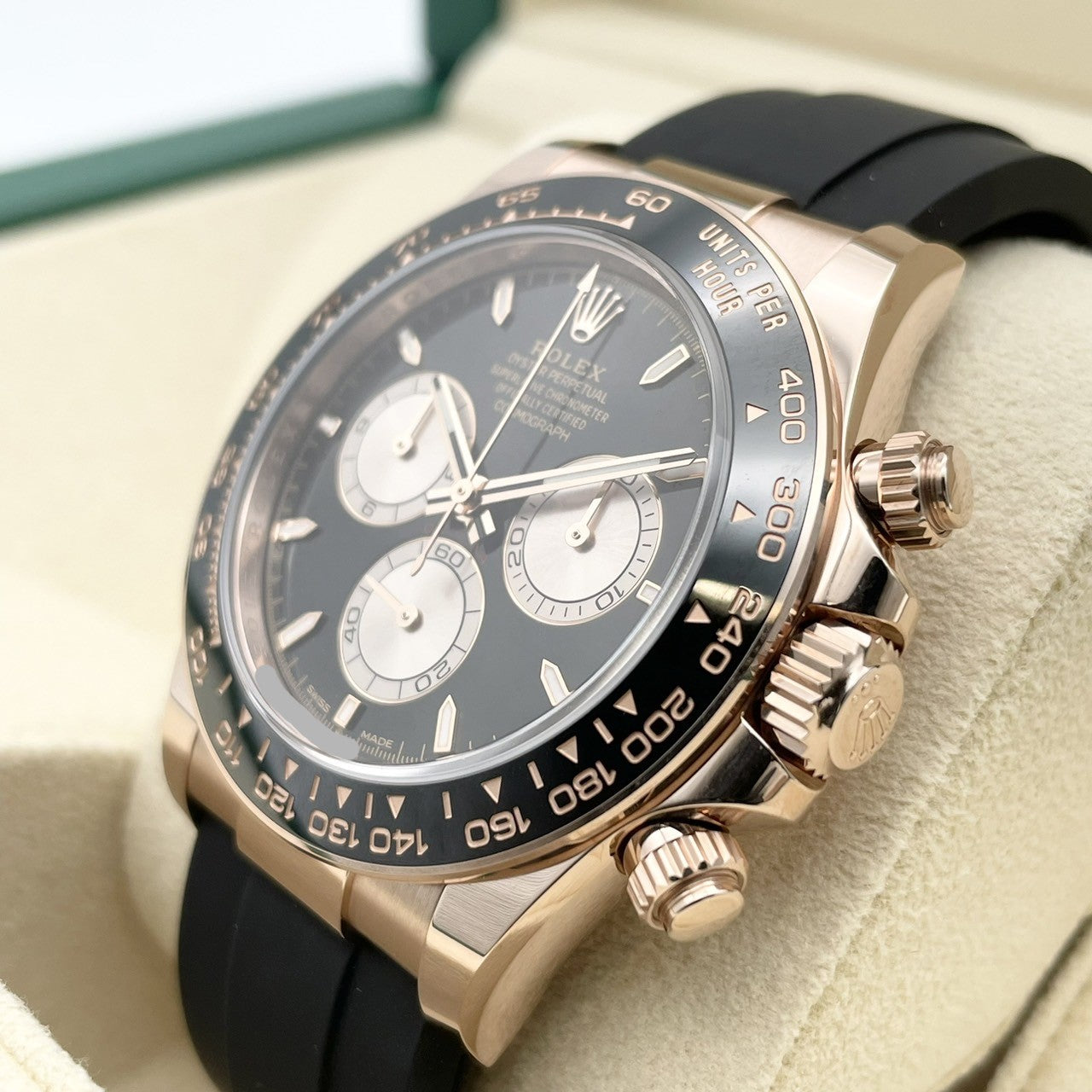 劳力士 Daytona 126515LN 黑色 & 沙尘 40 毫米