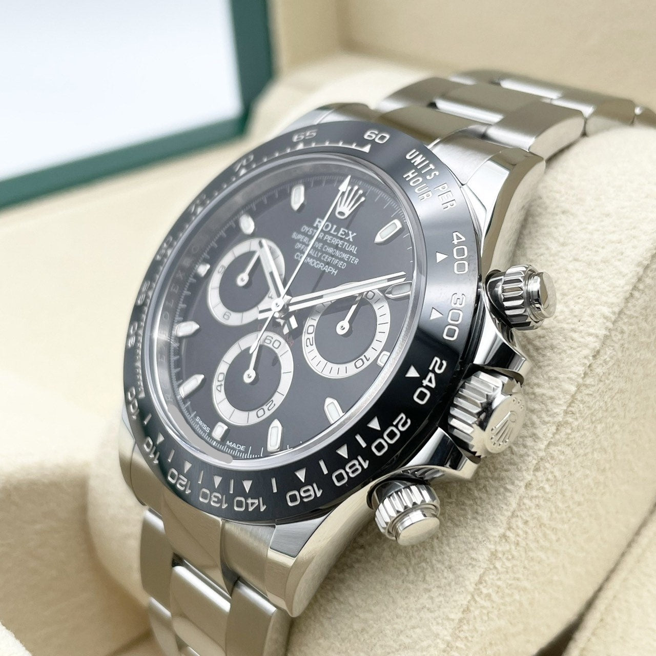 プレオウンド ロレックス デイトナ 116500LN オイスターブレスレット ブラック 40mm