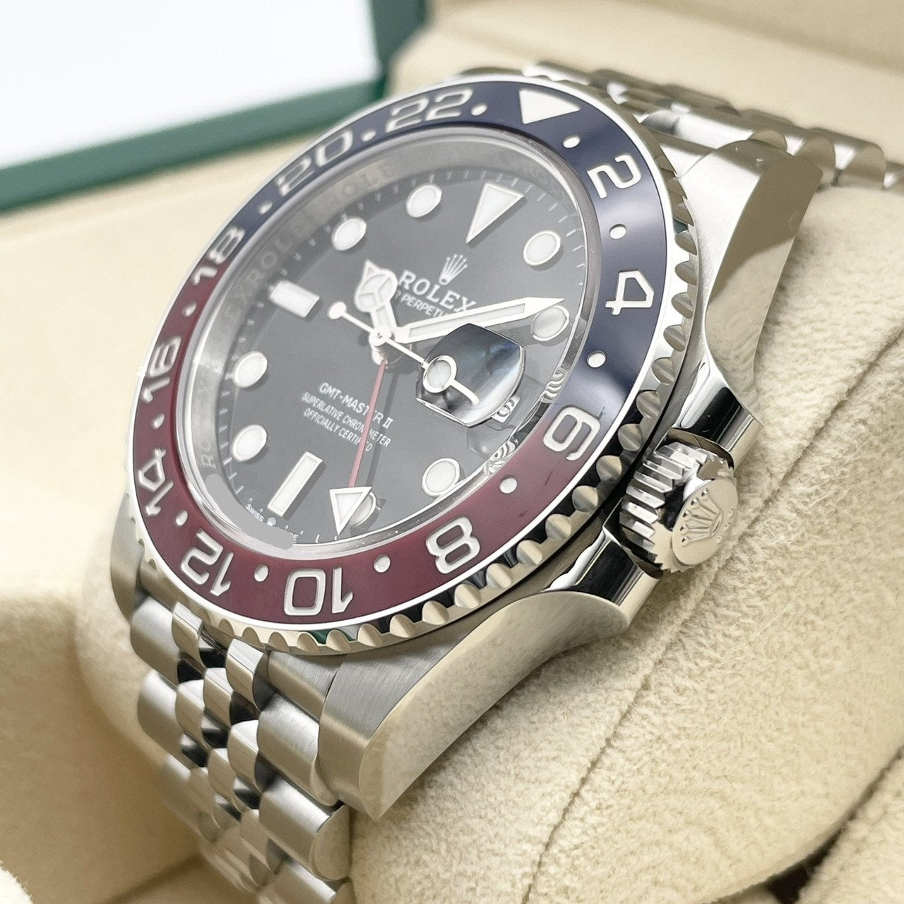Rolex GMT Master II 126710BLRO Oyster Bracelet Black 40mm