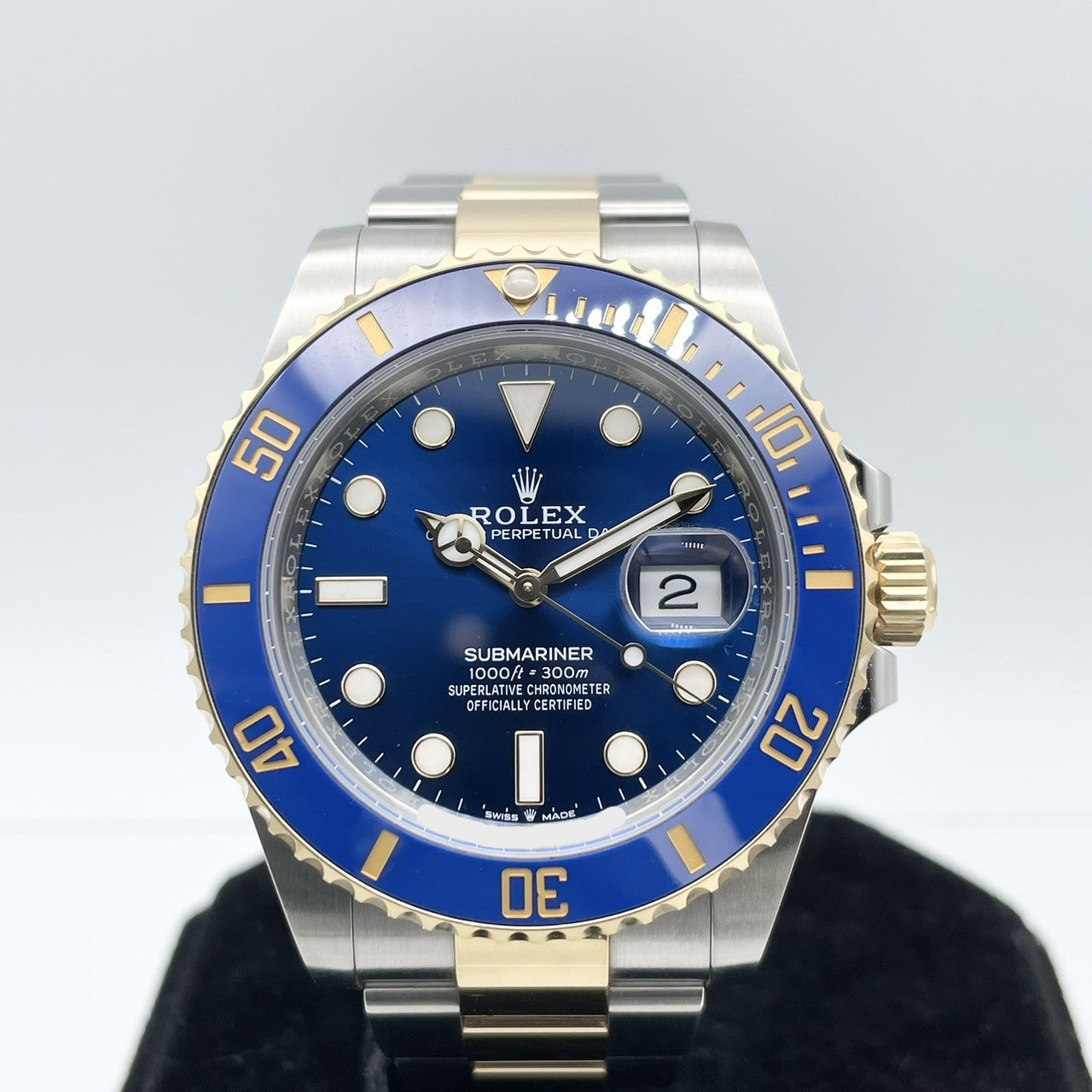 사전 소유 롤렉스 서브 마리너 날짜 126613LB Royal Blue 41mm