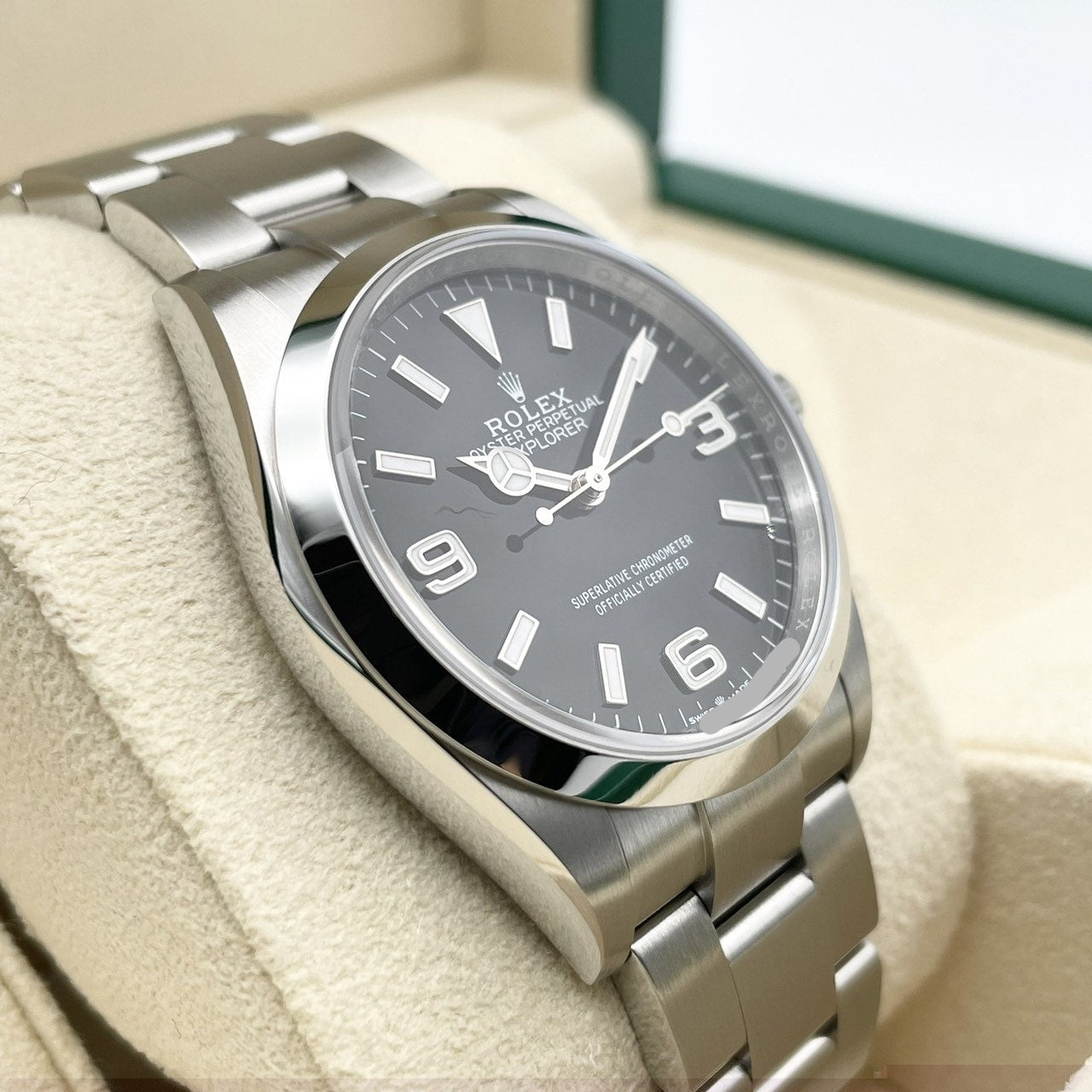 Pre-Owned Rolex Explorer I 124270 Black 36mm