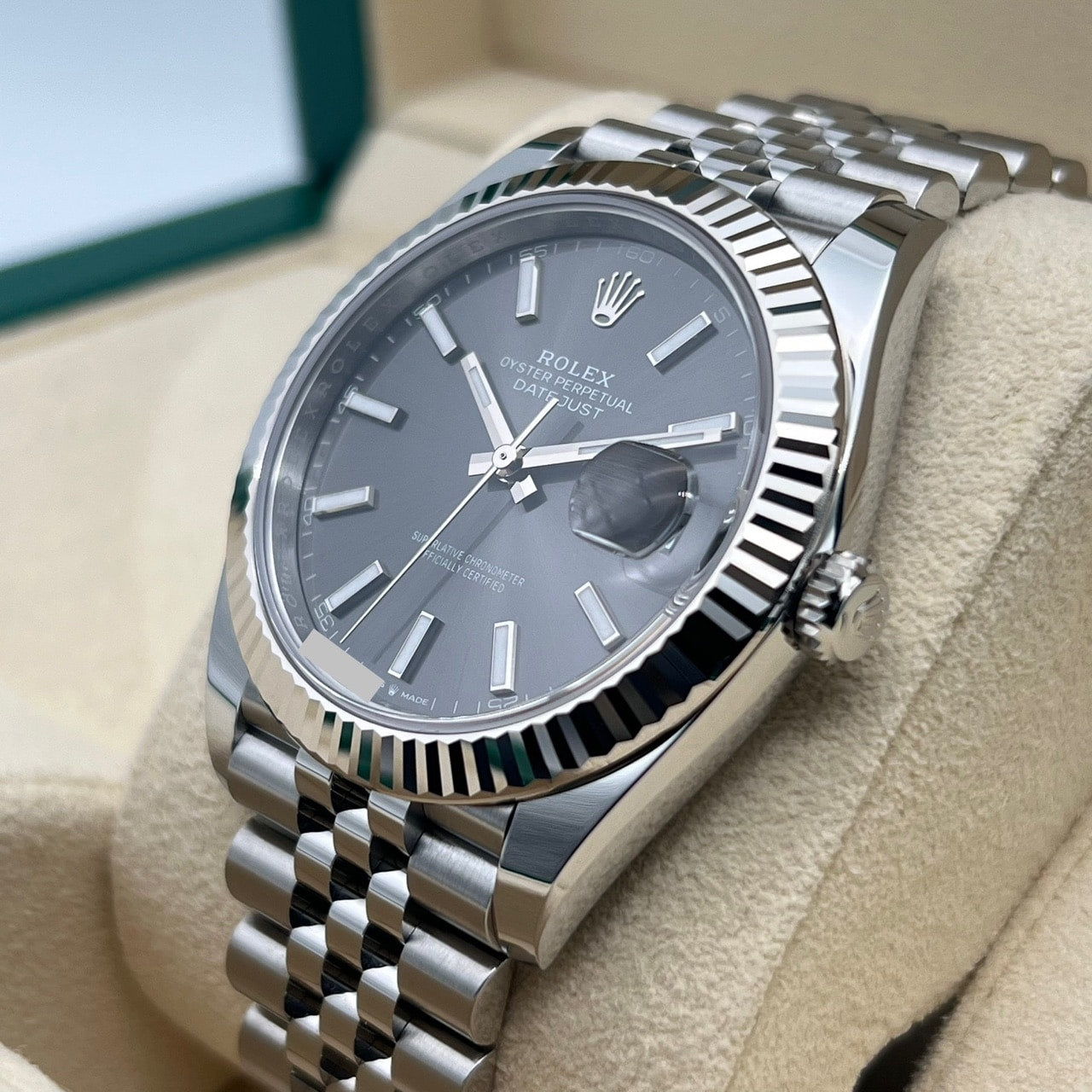 勞力士datejust 126334板岩禧年41mm