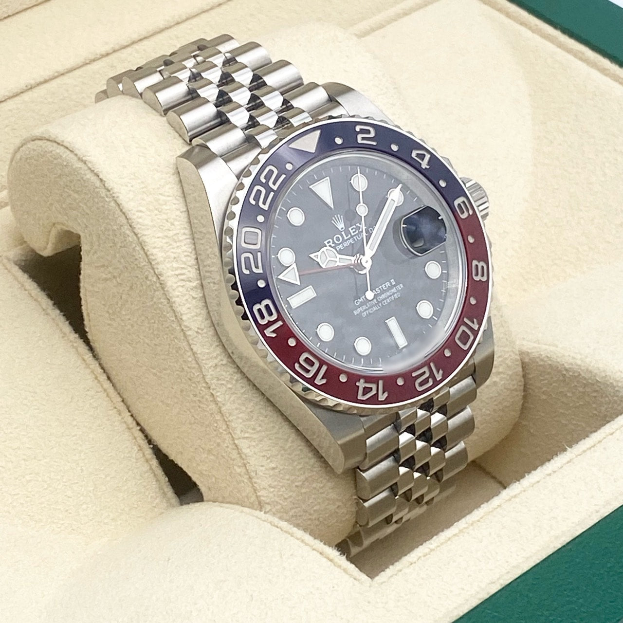 プレオウンド ロレックス GMTマスターII 126710BLRO ペプシ ジュビリーブレスレット 40mm