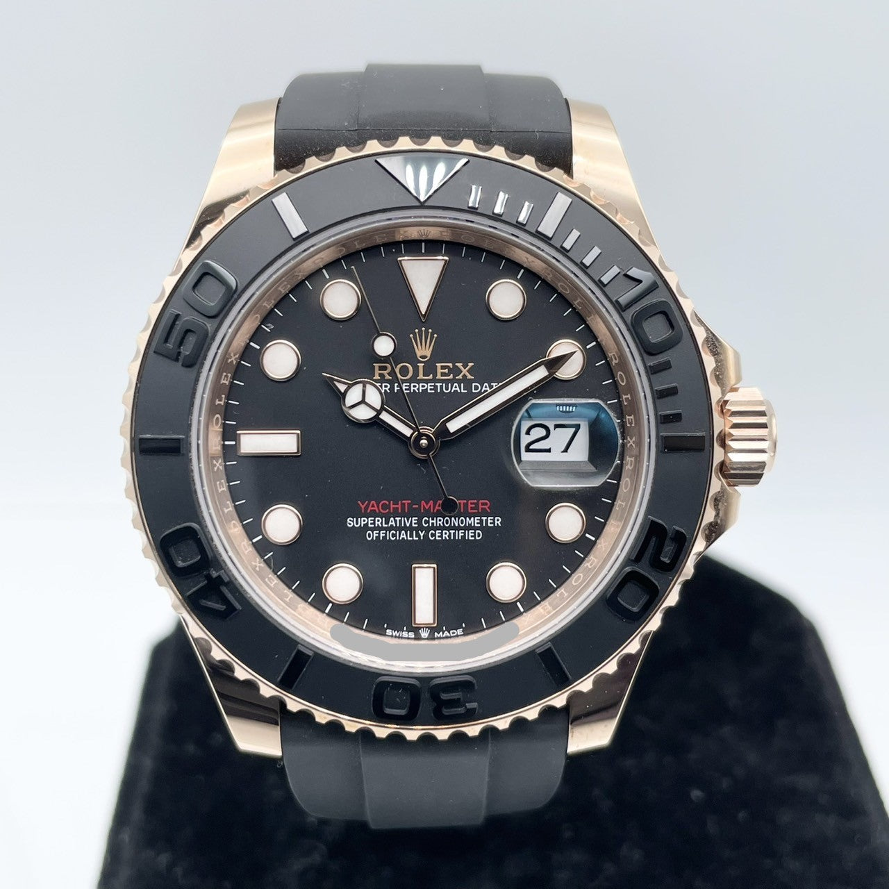 【歳末大特価!】ロレックス ヨットマスター 126655 ブラック 40mm