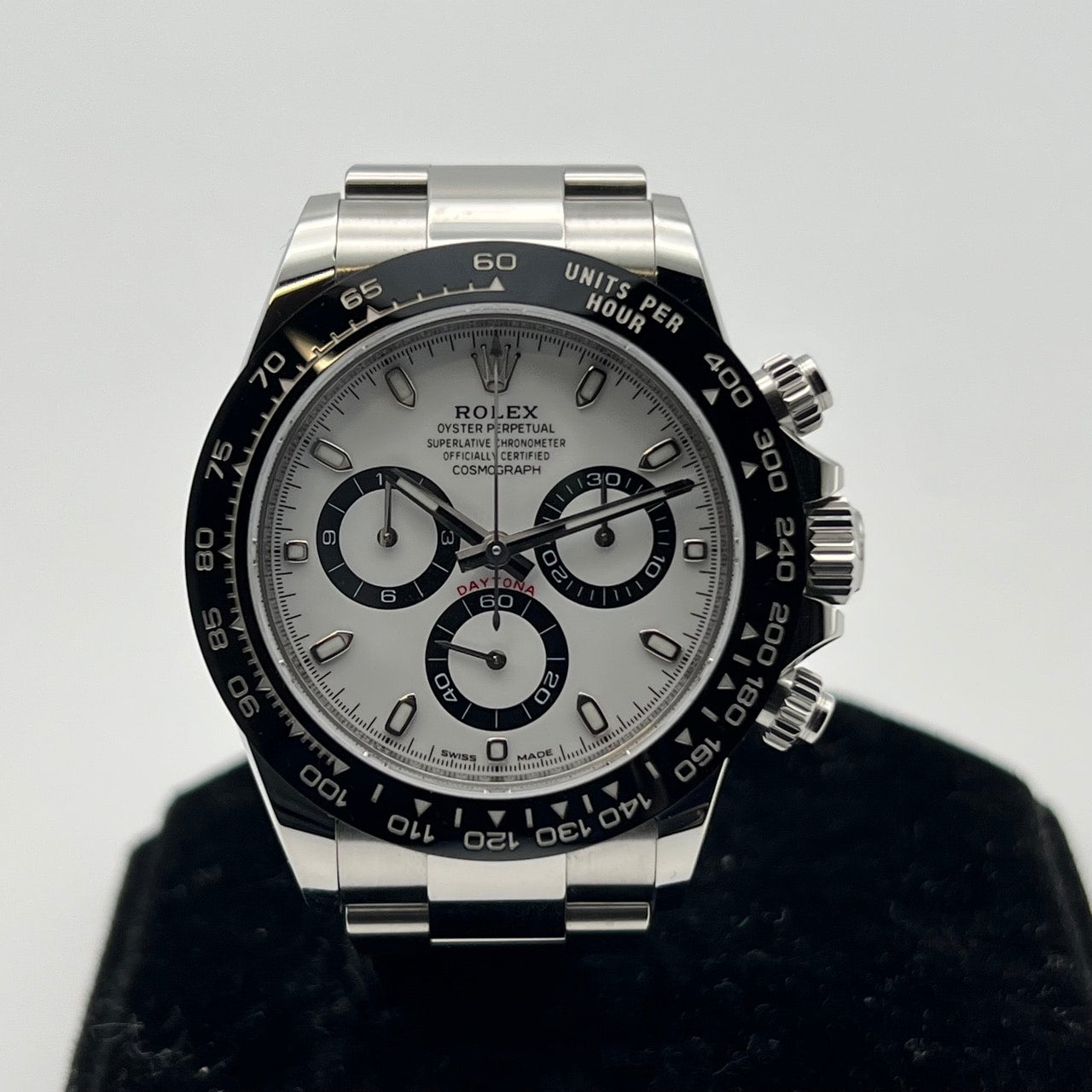 プレオウンド ロレックス デイトナ 116500LN ホワイト オイスターブレスレット 40mm