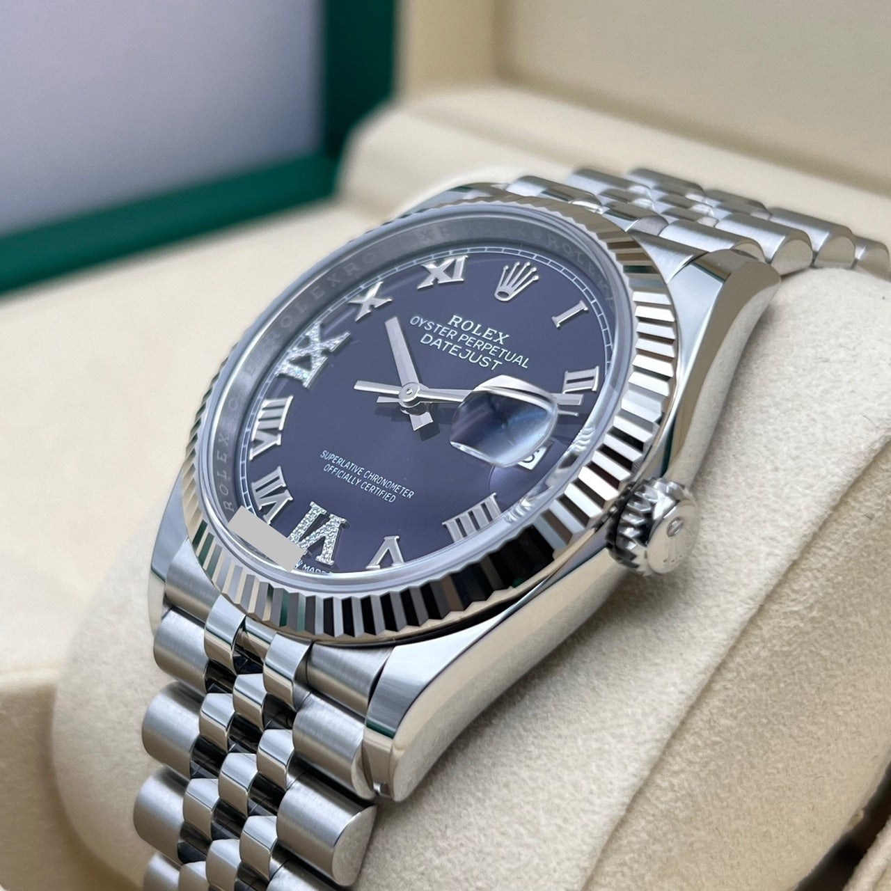 プレオウンド ロレックス デイトジャスト 126234 オーベルジーヌ ジュビリーブレス 36mm