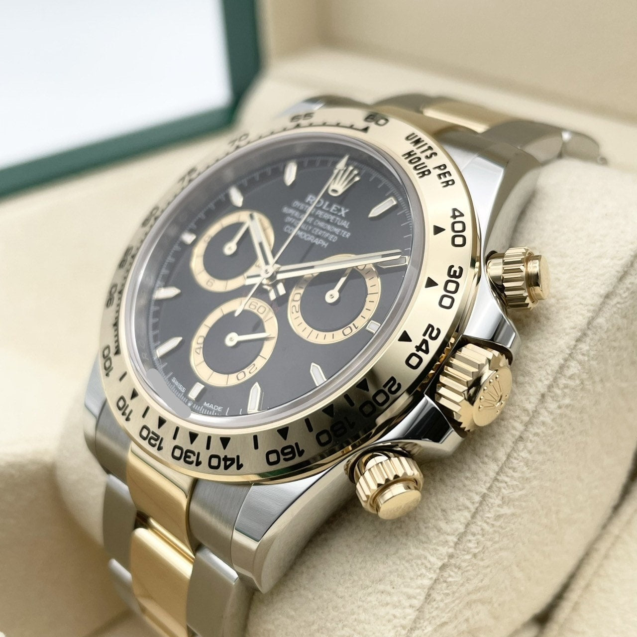 プレオウンド ロレックス デイトナ 126503 ブラック ステンレススチール+ゴールド 40mm