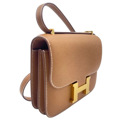 Hermes Constance Mini 18 Gold Epson Gold Hardware B 조각