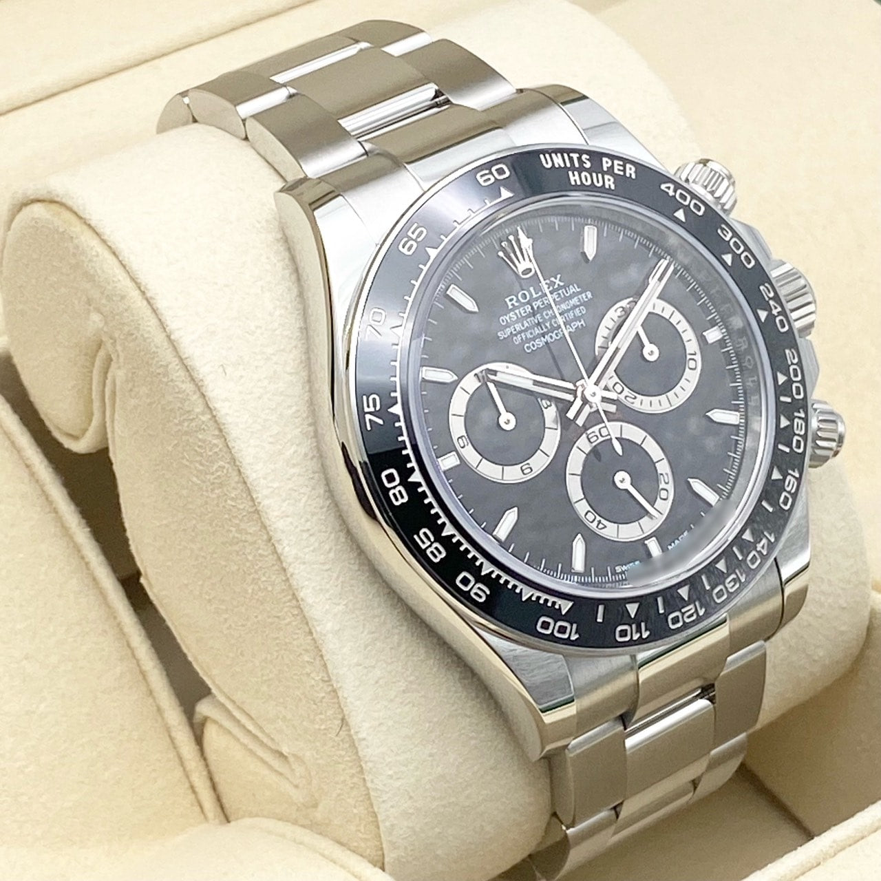プレオウンド ロレックス デイトナ 126500LN ブラック ステンレススチール オイスターブレス 40mm