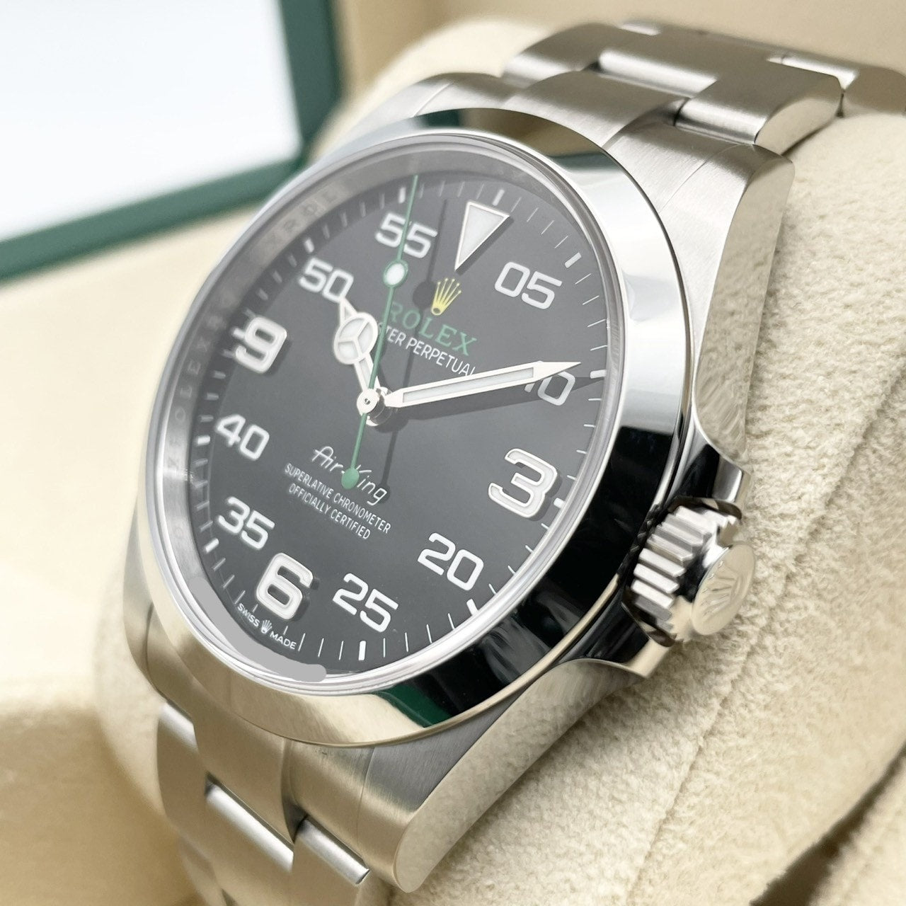 プレオウンド ロレックス エアキング 126900 ブラック 40mm