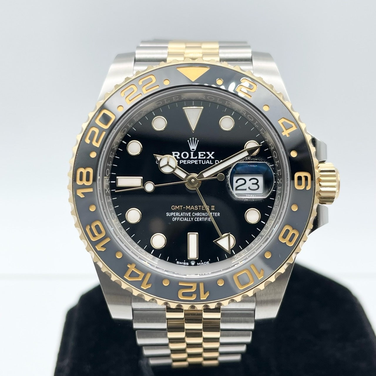 プレオウンド ロレックス GMTマスターII 126713GRNR ブラック 40mm