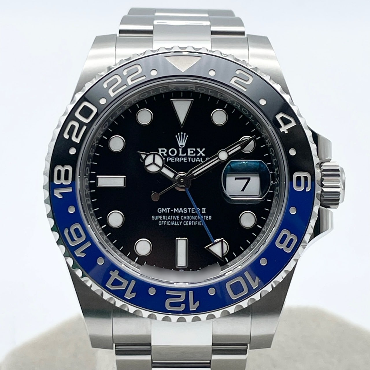 プレオウンド ロレックス GMTマスターII 126710BLNR バットマン オイスターブレス 40mm