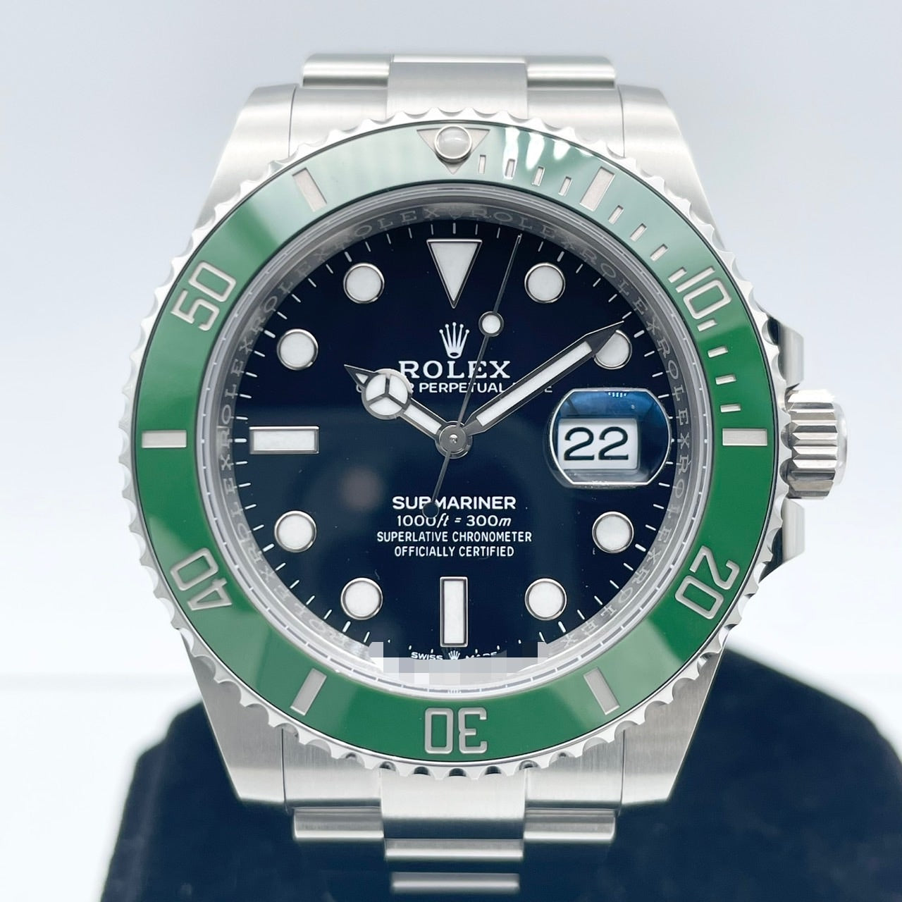 プレオウンド ロレックス サブマリーナ デイト 126610LV ブラック 41mm