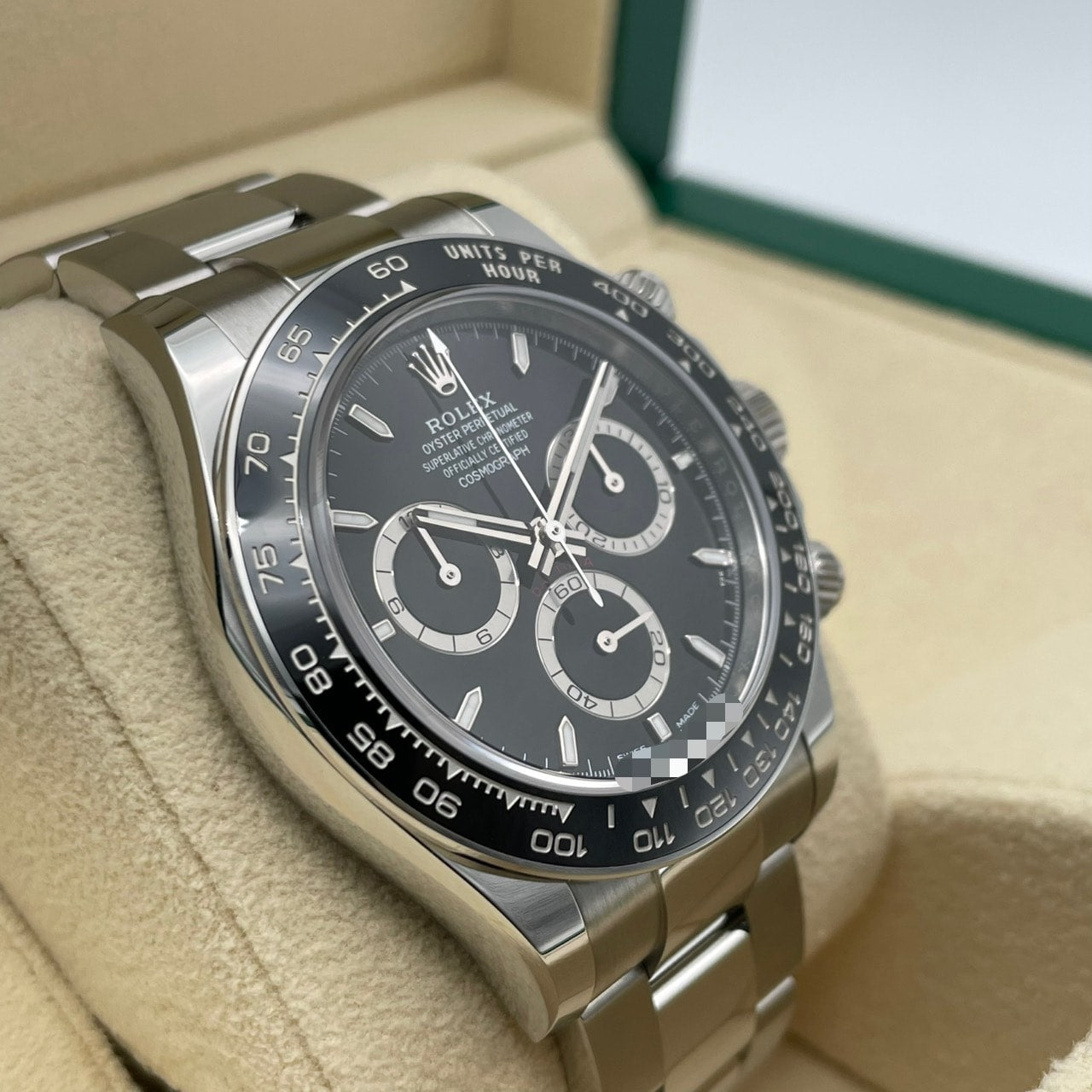 プレオウンド ロレックス デイトナ 126500LN ブラック ステンレススチール オイスターブレス 40mm