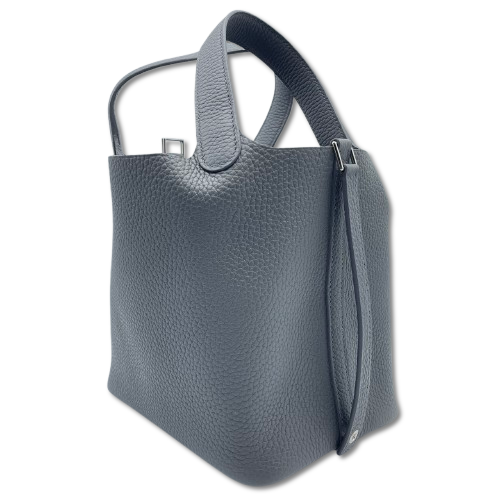 Hermes Picotin Lock PM Aldwards Torillon Clemence Silver Fittings w 새로