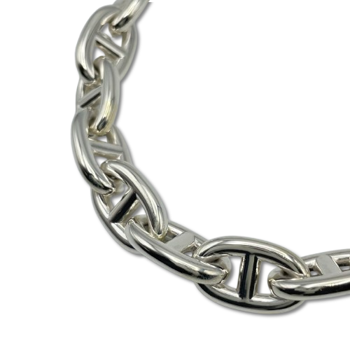 プレオウンド エルメス シェーヌ・ダンクル ブレスレット MM シルバー925 15コマ