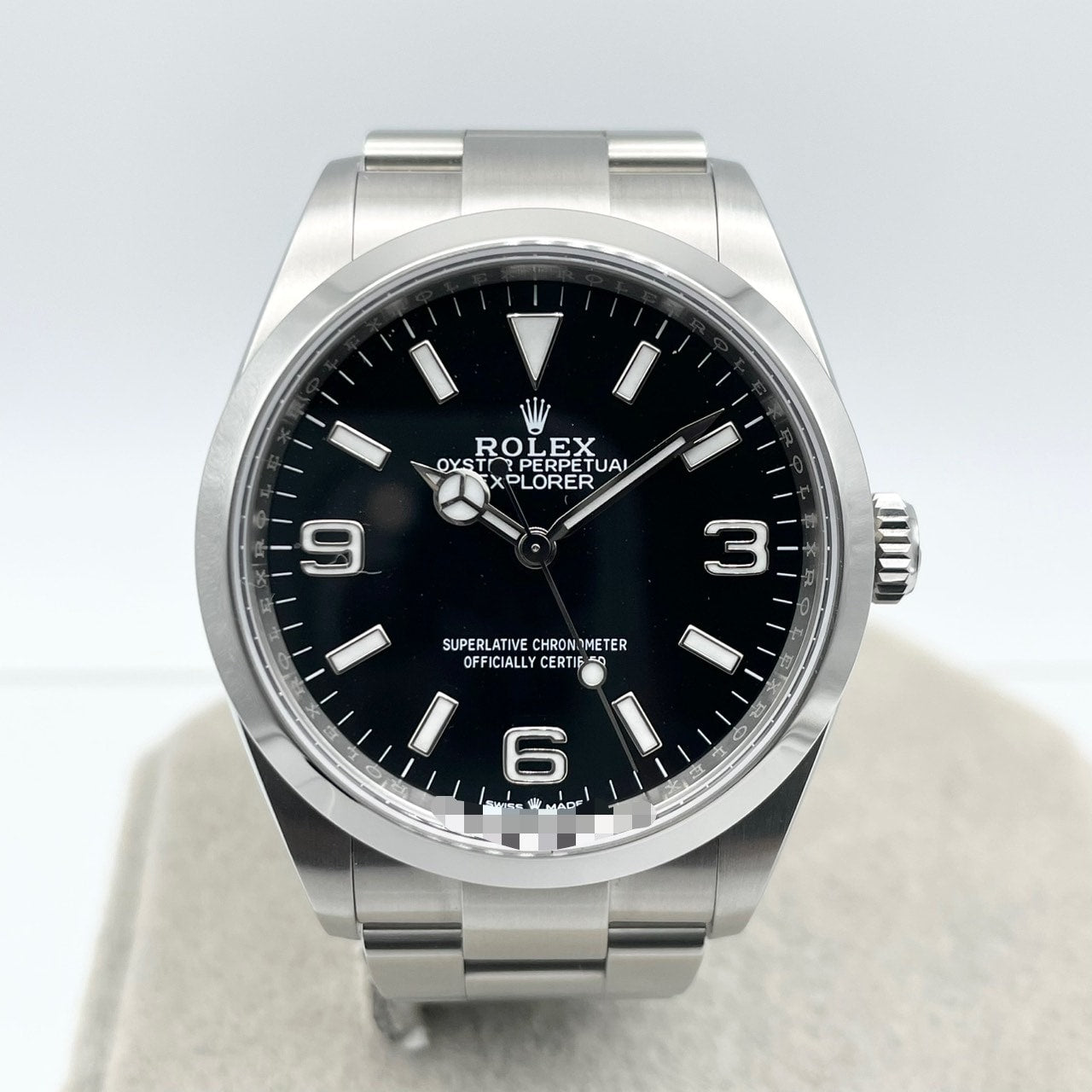 プレオウンド ロレックス エクスプローラーI 124270 ブラック 36mm