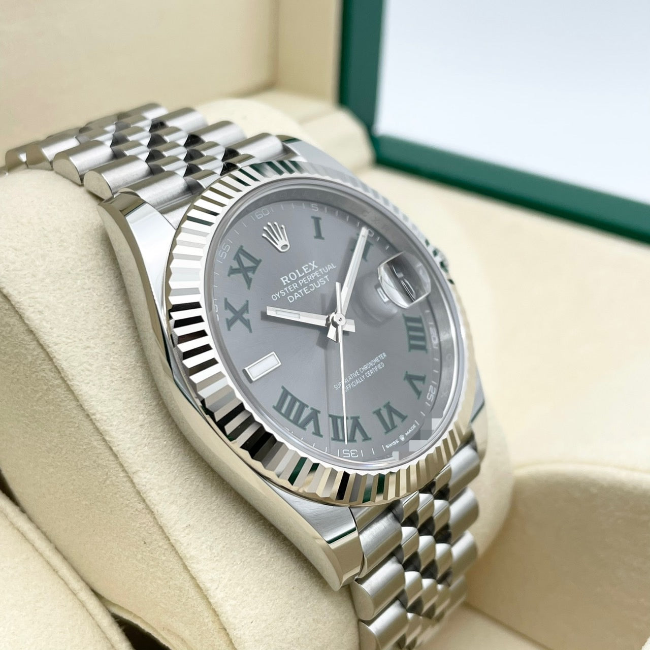 プレオウンド ロレックス デイトジャスト 126334 スレートジュビリーブレスレット 41mm