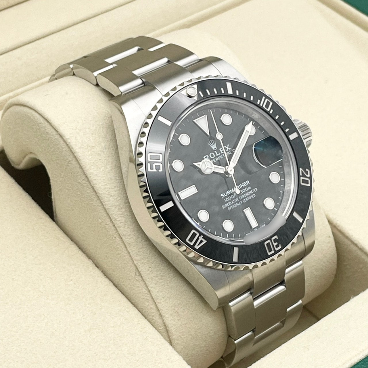 사전 소유 롤렉스 서브 마리너 날짜 126610ln 검은 색 41mm