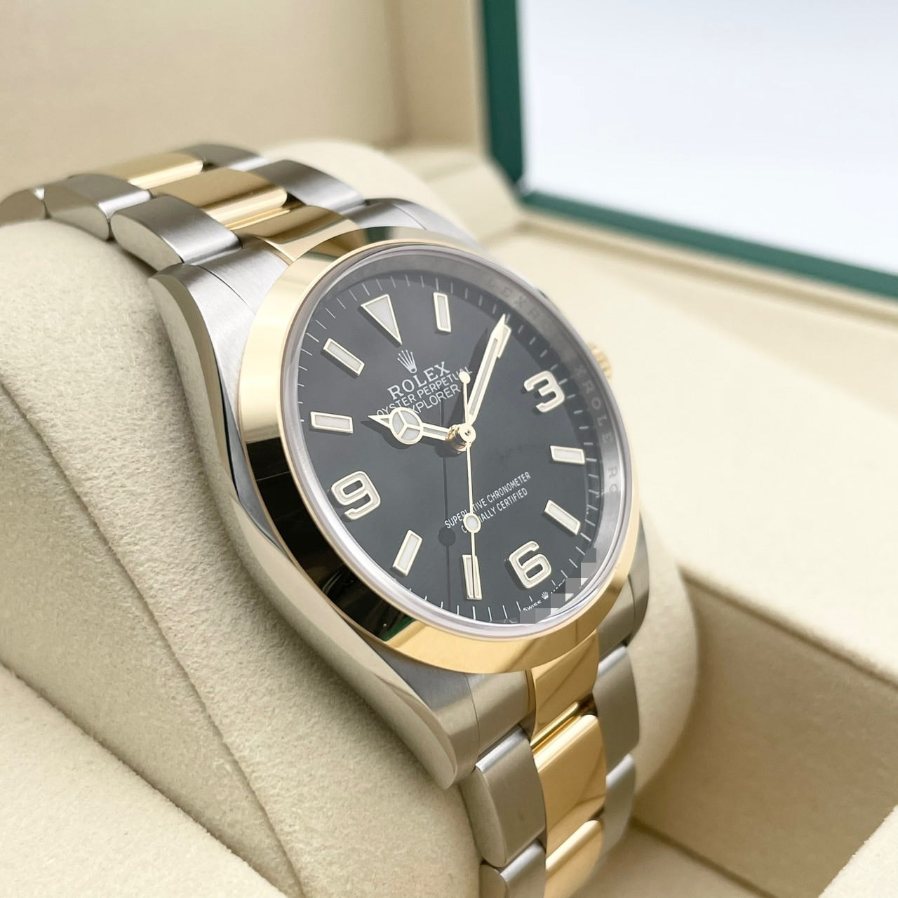 プレオウンド ロレックス エクスプローラーI 124273 ブラック 36mm