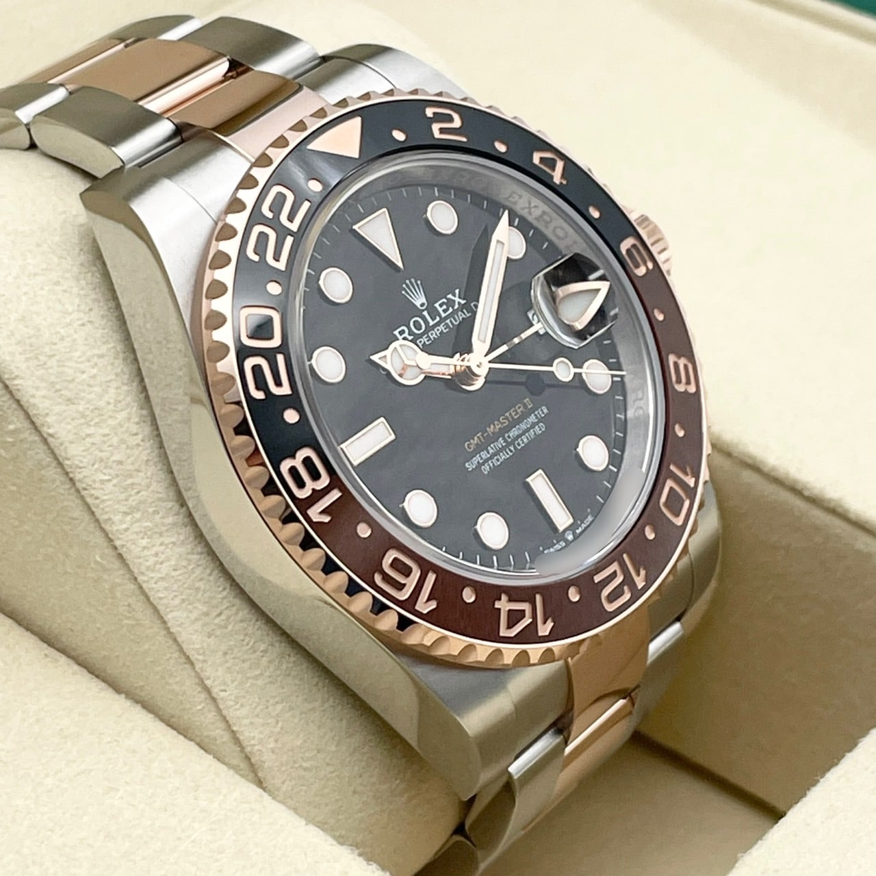 Pre-Owned Rolex GMT Master II 126711CHNR Black 40mm