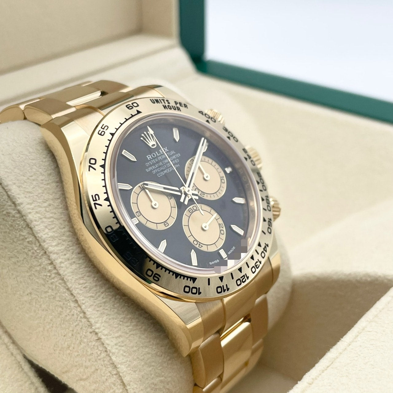 プレオウンド ロレックス デイトナ 126508 インテンスブラック/シャンパンカラー 40mm