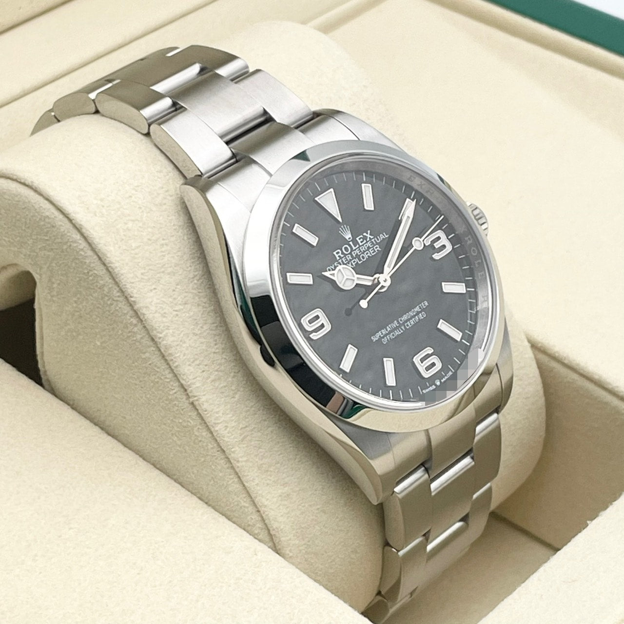 プレオウンド ロレックス エクスプローラーI 124270 ブラック 36mm