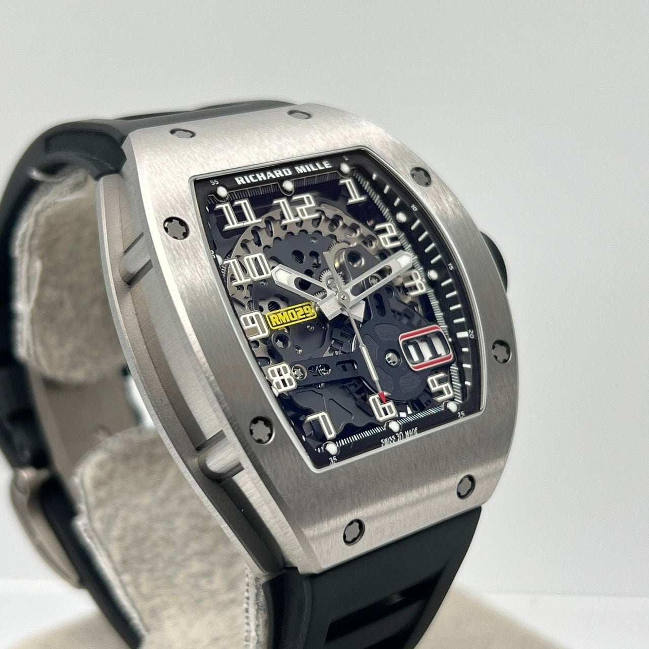 プレオウンド リシャールミル ビックデイト RM029 チタン 48.00×39.70×12.60mm