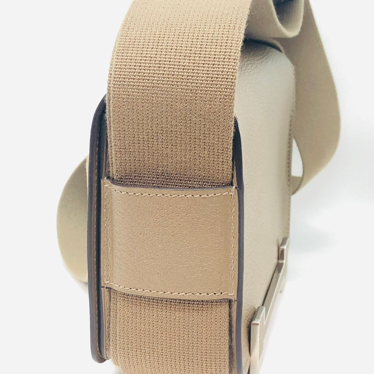 Pre-Owned Hermes Geta Chevre U Engraved Etoup