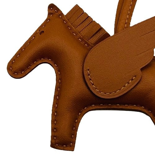 プレオウンド エルメス ロデオペガサス バッグチャーム ゴールド PM B刻印