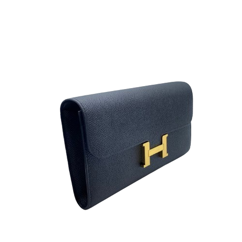 Hermes Constance Tugo 21 Noir Vaud Epson Gold Hardware u Engraved