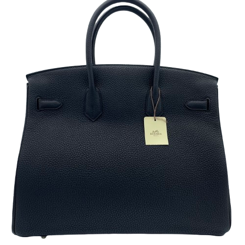 Hermes Birkin 35 누아르 토고 골드 하드웨어 □ n 조각 (2010 년 제작)