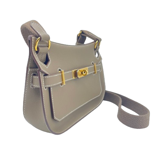 Hermes Gypsiere Mini Etoup Swift Gold Hardware u는 새겨 져 있습니다