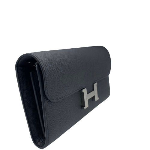 Hermes Constance Tugo Noir Epson Silver Metal Fittings W 새로