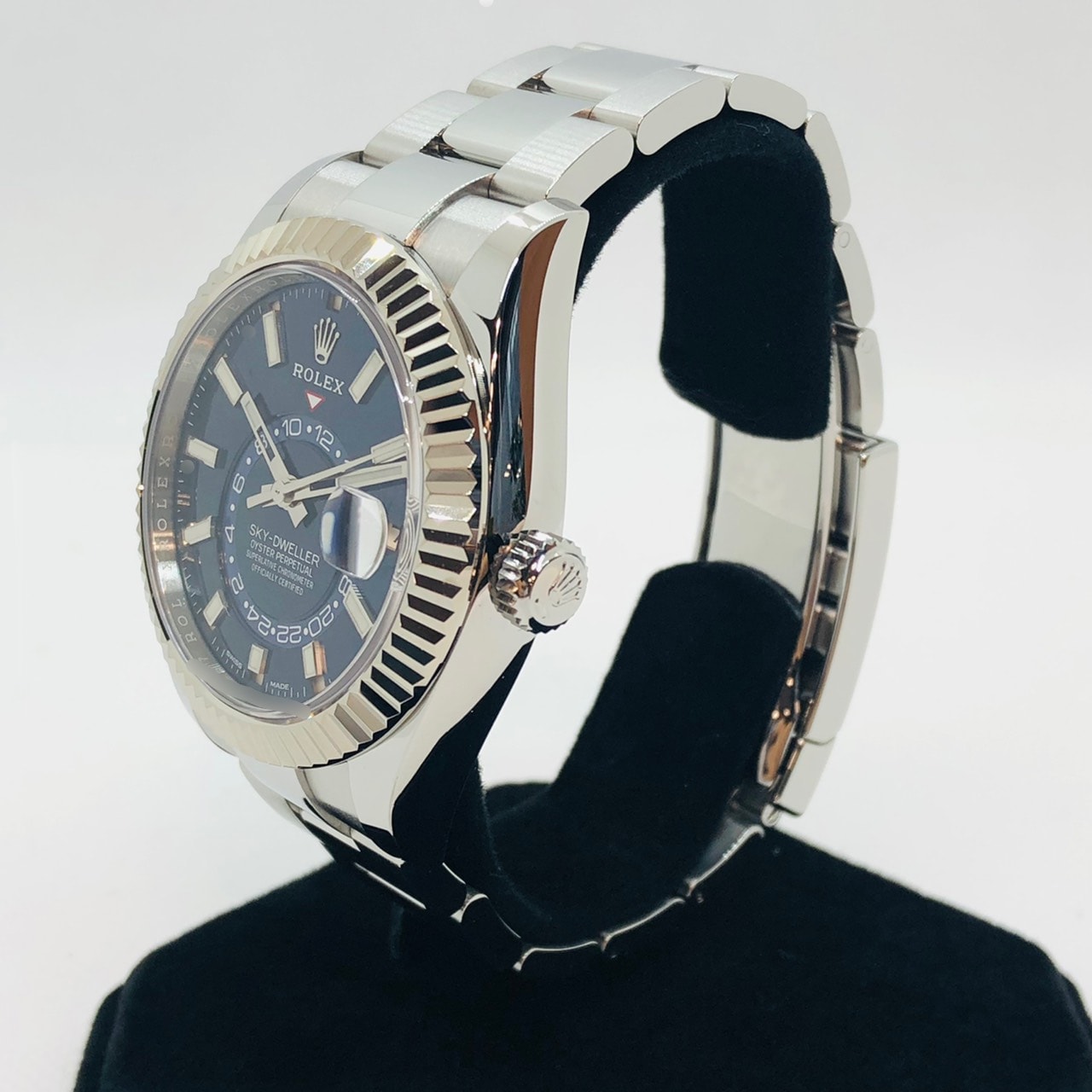 ★최종 가격★롤렉스 스카이 거주자 326934 Bright Blue 42mm