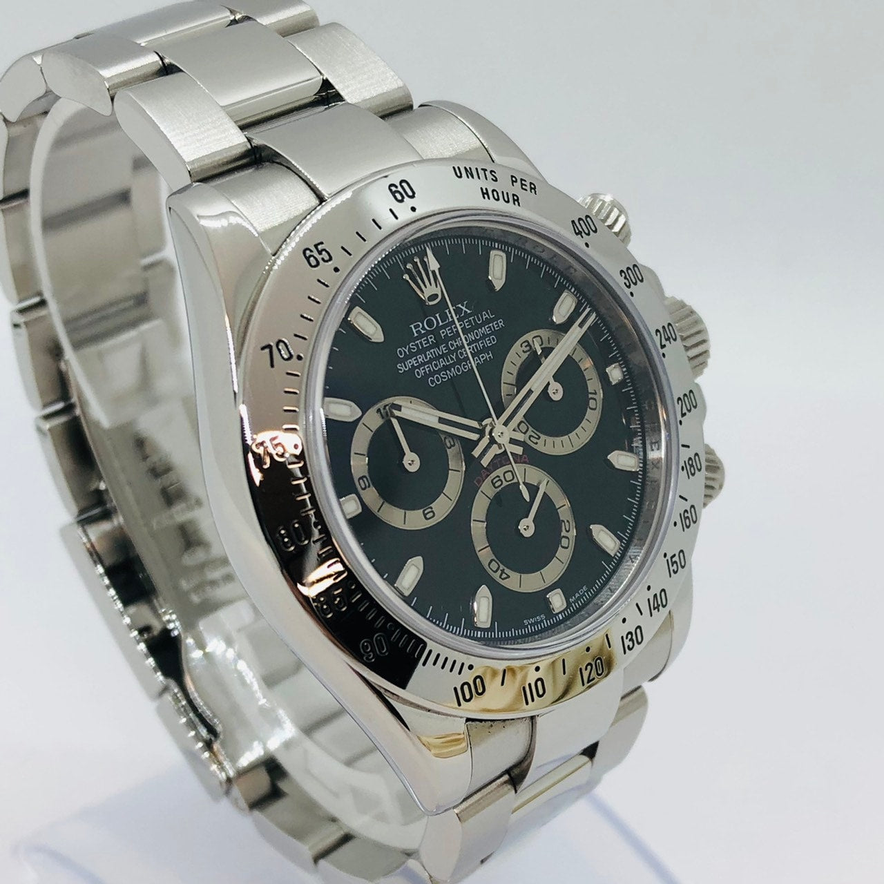 Pre-Owned Rolex Cosmograph Daytona 116520 Black 2008 Gallery No. Z
