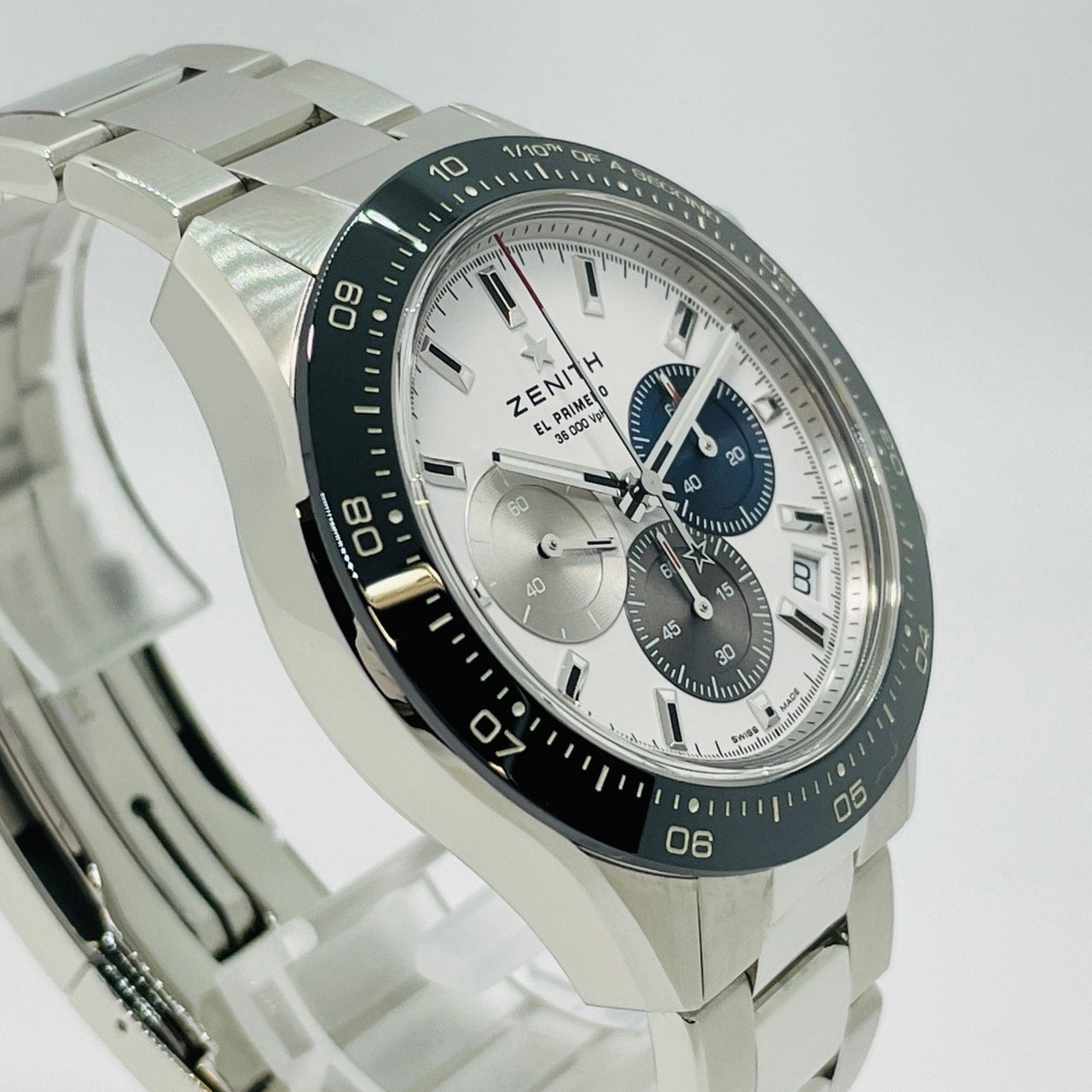 プレオウンド ゼニス ZENITH クロノマスタースポーツ 03.3100.3600/69.M3100 ホワイト 41mm