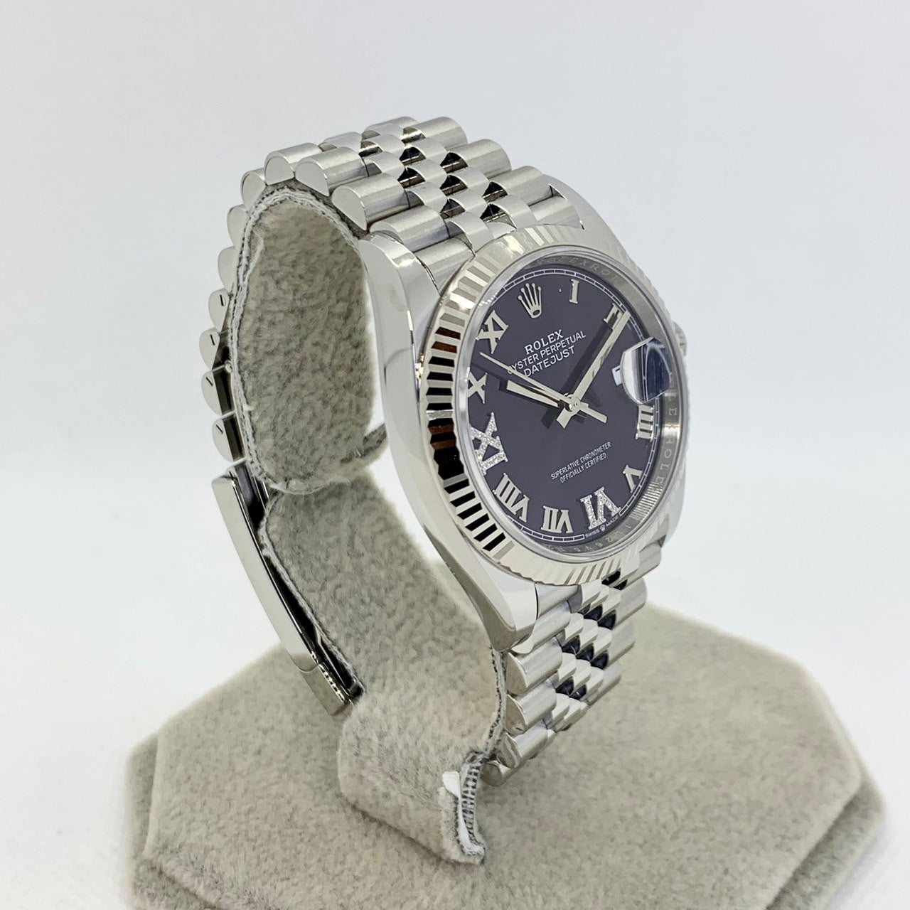 Rolex Datejust 126234 Aubergine VI IX Diamond Jubilee Bless