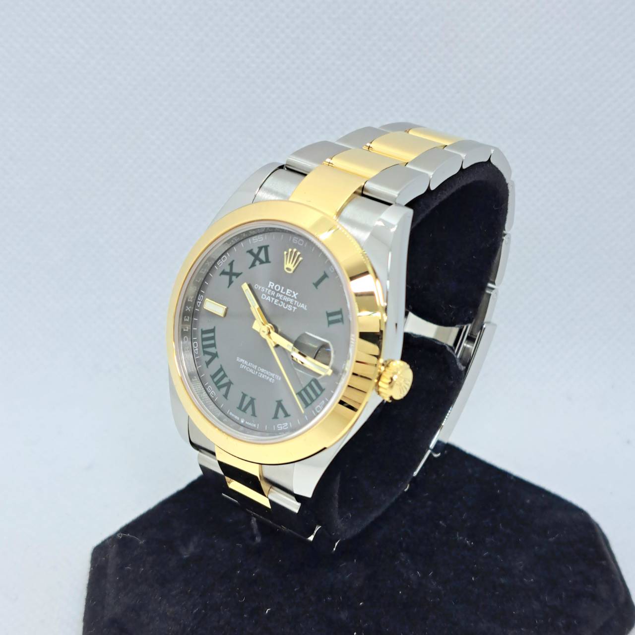 プレオウンド ロレックス デイトジャスト 126303 スレート 41mm