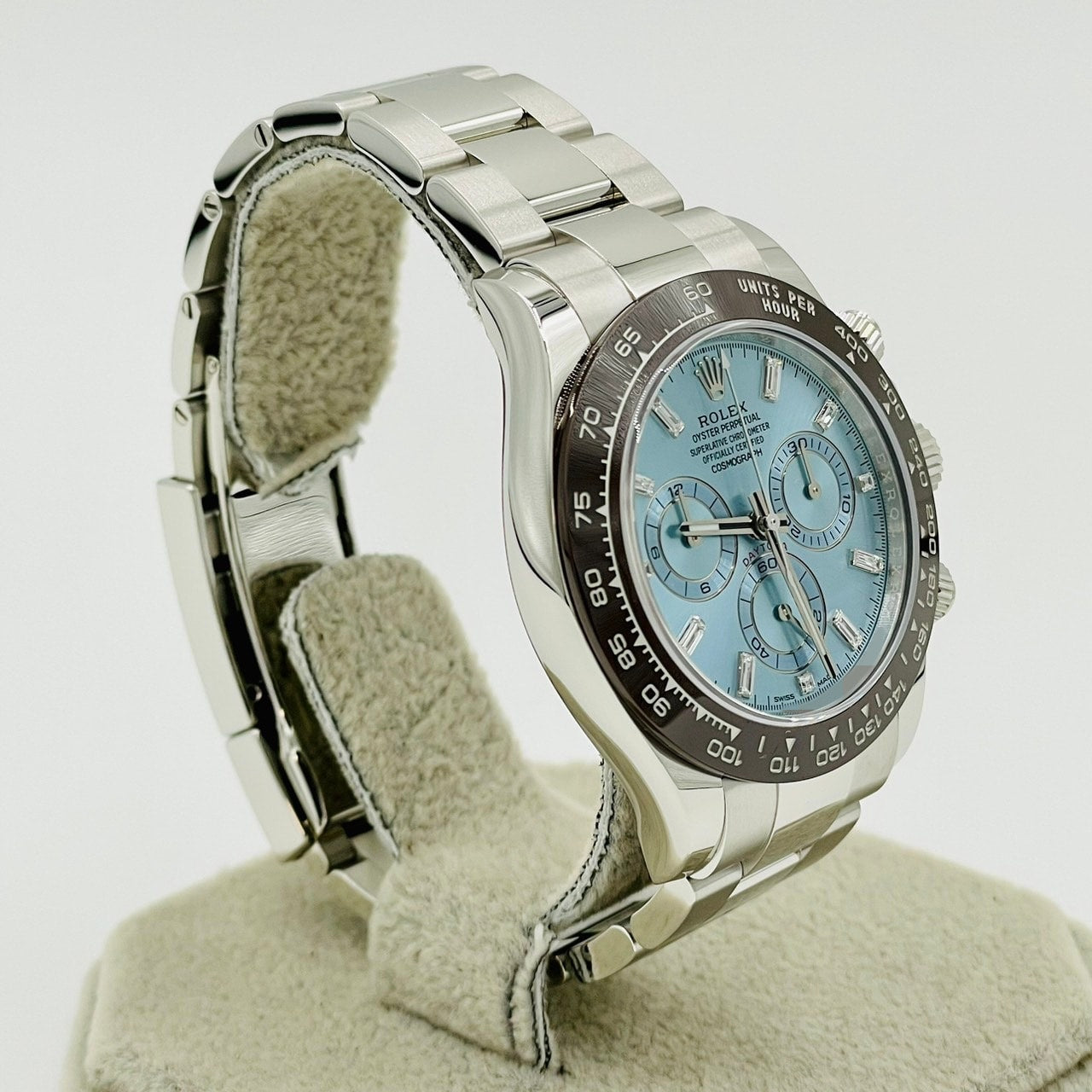 Pre-Owned Rolex Daytona 116506A Ice Blue 11P Diamond